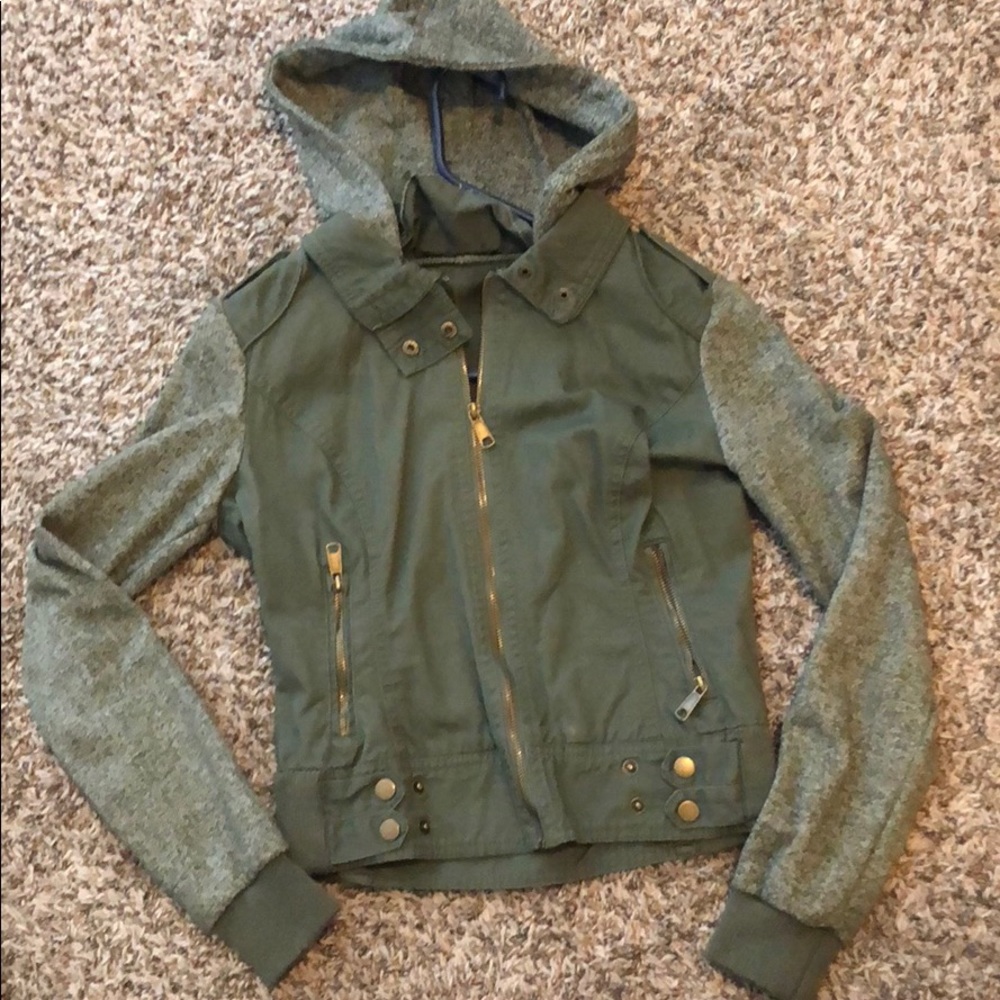 Green jacket